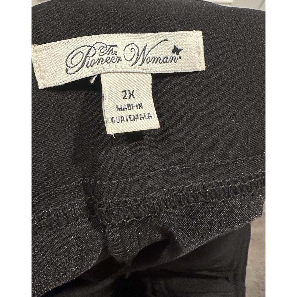 The Pioneer Women’s By Pull On Millennium Pant stretch Casual Blk 2XL Woman - Picture 12 of 16